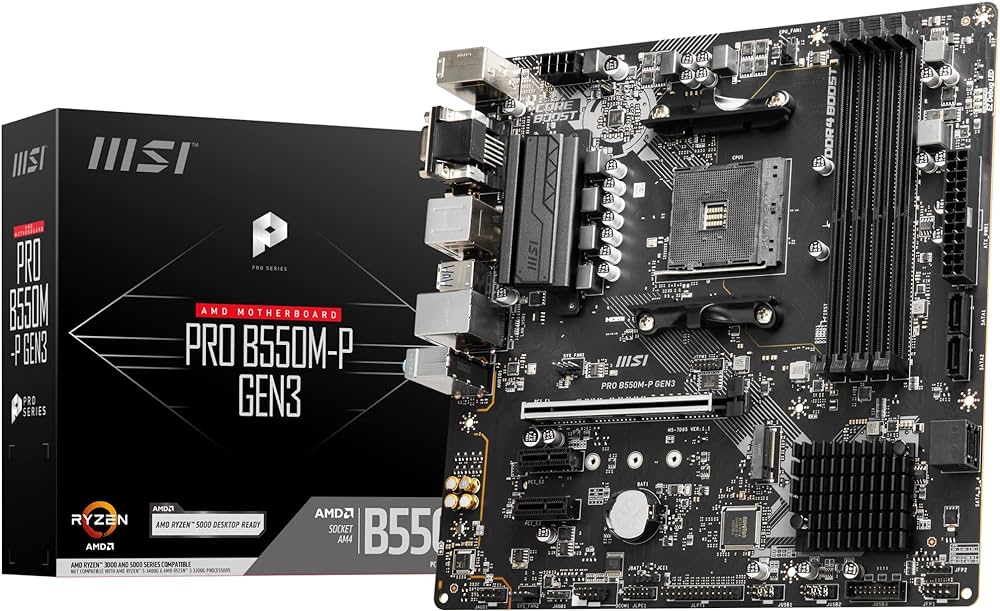 CM AMD MSI PRO B550M-P GEN3 DDR4